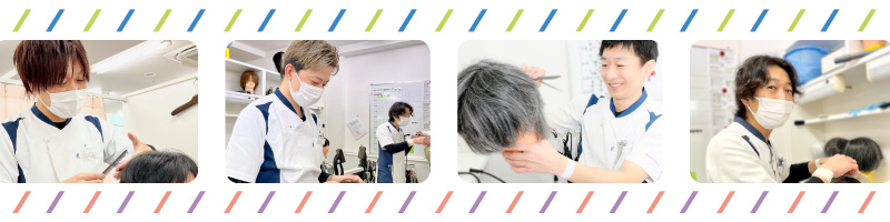 インクリーズヘアーのスタッフ写真