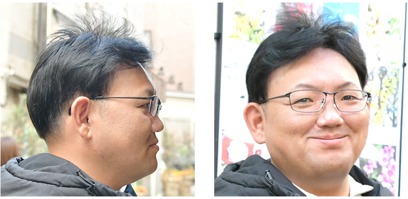 コシのある髪質にも対応可能なMFFの写真