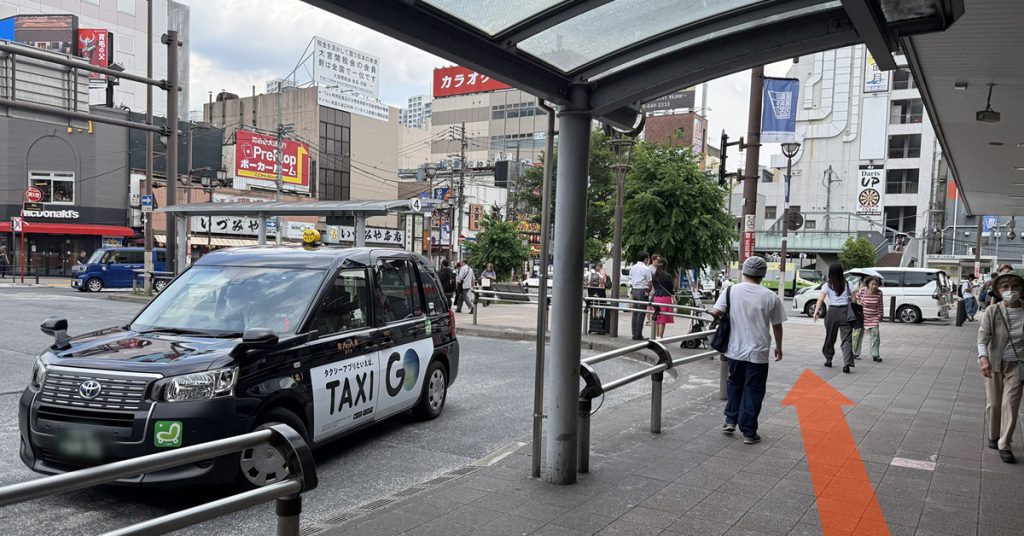 大宮駅東口　ロータリー